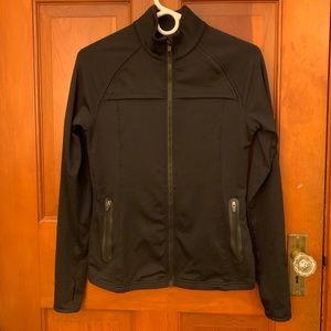 Fabletics Full Zip Black Jacket